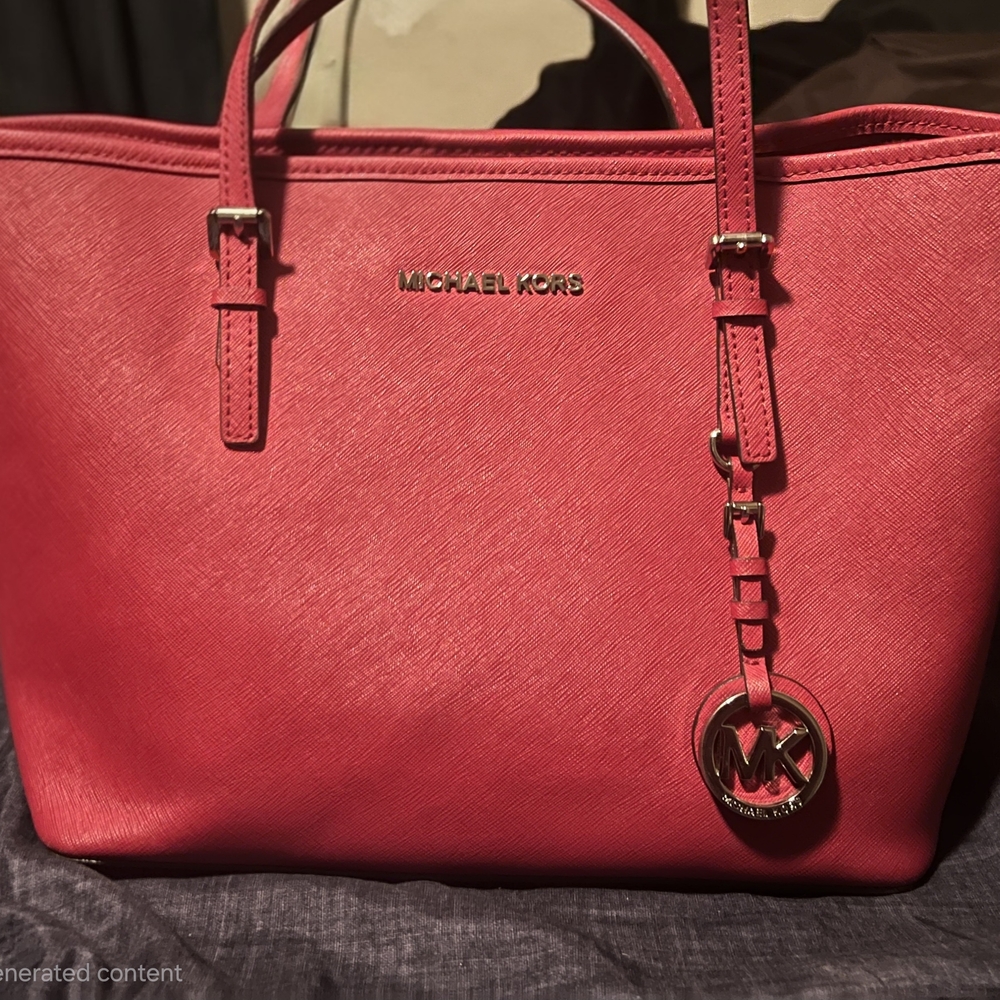 Michael Kors Vibrant Red Tote